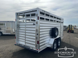 2025 Featherlite 8107 16' Stock Bumper Pull Trailer