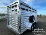2025 Featherlite 8107 16' Stock Bumper Pull Trailer