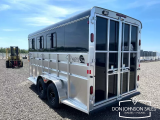 2025 C&B Maverick Lite 3H Bumper Pull Trailer