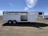 2027 Trails West Hotshot 21' Stock Gooseneck Trailer