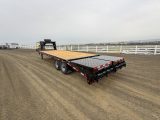 2026 Snake River 25' Flatbed Gooseneck Trailer