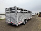2027 Trails West Hotshot 24' Stock Gooseneck Trailer 