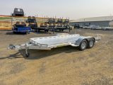2027 Aluma 7816 Tandem Axle 6'x16' Utility Bumper Pull Trailer 