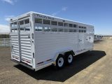 2027 Trails West Hotshot 21' Stock Gooseneck Trailer