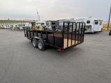 2027 C&B Tandem Axle 7'x16' Utility Bumper Pull Trailer
