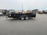 2027 C&B Tandem Axle 7'x16' Utility Bumper Pull Trailer