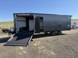 2025 Alcom Mission 22' Snow Bumper Pull Trailer