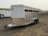 2024 C&B Maverick Lite 3H Bumper Pull Trailer