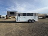 2007 Silverlite Weekender 3H 5x7 Living Quarters Gooseneck Trailer