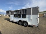 2007 Silverlite Weekender 3H 5x7 Living Quarters Gooseneck Trailer
