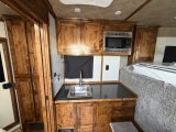 2027 Trails West Santa Fe 18' 7x7 Living Quarters Stock Combo Gooseneck Trailer 