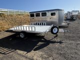 2018 Aluma A8810 10' ATV Bumper Pull Trailer