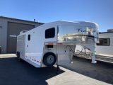 2021 Trails West Santa Fe 24' Stock Gooseneck Trailer