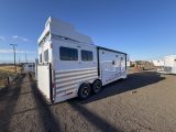 2025 Featherlite 9808 2H 7x13 Living Quarters Gooseneck Trailer