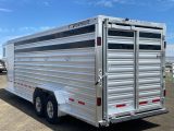 2027 Featherlite 8413 24' Stock Combo Gooseneck Trailer