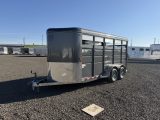 2027 C&B Maverick 17' Stock Bumper Pull Trailer 