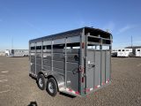 2027 C&B Maverick 17' Stock Bumper Pull Trailer 