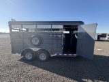 2027 C&B Maverick 17' Stock Bumper Pull Trailer 
