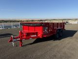 2027 Snake River 14' Dump Bumper Pull Trailer