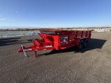 2027 Snake River 14' Dump Bumper Pull Trailer
