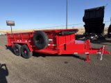 2027 Snake River 14' Dump Bumper Pull Trailer