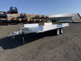 2025 Aluma A8818 Tandem Axle 8'x18' Utility Bumper Pull Trailer
