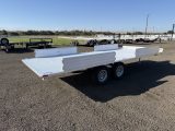 2025 Aluma A8818 Tandem Axle 8'x18' Utility Bumper Pull Trailer