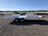 2025 Aluma A8818 Tandem Axle 8'x18' Utility Bumper Pull Trailer