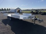 2025 Aluma A8818 Tandem Axle 8'x18' Utility Bumper Pull Trailer
