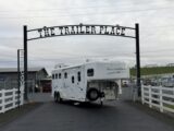 2023 Trails West Classic 3H Living Quarters Gooseneck Trailer