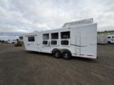 2023 Trails West Classic 3H Living Quarters Gooseneck Trailer
