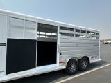 2027 Trails West Santa Fe 15' Stock Gooseneck Trailer
