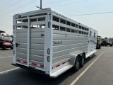 2027 Trails West Santa Fe 15' Stock Gooseneck Trailer