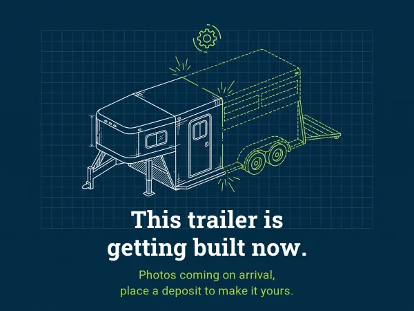This trailer is getting built now. Photos coming on arrival, place a deposit to make it yours.