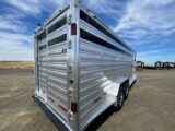 2027 Featherlite 8413 24' Stock Combo Gooseneck Trailer