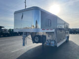 2026 Featherlite 9808 3H Living Quarters Gooseneck Trailer 