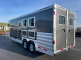 2026 Featherlite 9808 3H Living Quarters Gooseneck Trailer 