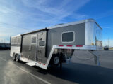 2026 Featherlite 9808 3H Living Quarters Gooseneck Trailer 