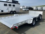 2027 Aluma 8015 TILT Utility Bumper Pull Trailer