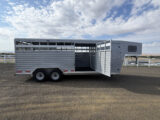2027 Trails West Hotshot 7'6"x21' Stock Combo Gooseneck Trailer