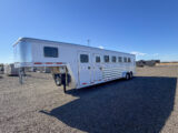 2027 Fealtherlite 9600 6H Gooseneck Trailer