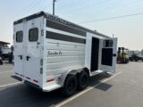 2027 Trails West Santa Fe 21' 7x7 Living Quarters Gooseneck Trailer