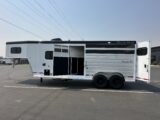 2027 Trails West Santa Fe 21' 7x7 Living Quarters Gooseneck Trailer
