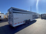 2027 Trails West Santa Fe 24' Stock Combo Gooseneck Trailer