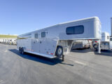 2027 Trails West Santa Fe 24' Stock Combo Gooseneck Trailer