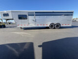 2027 Trails West Santa Fe 24' Stock Combo Gooseneck Trailer