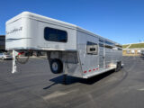 2027 Trails West Santa Fe 24' Stock Combo Gooseneck Trailer