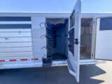 2027 Trails West Santa Fe 24' Stock Combo Gooseneck Trailer